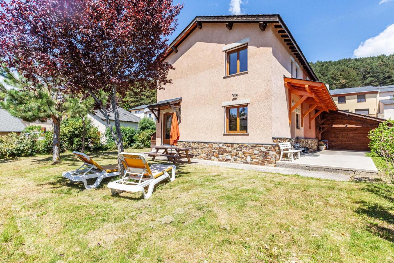 La Granja - Maison avec cheminée, jardin, baby-foot Formiguères Esterno foto